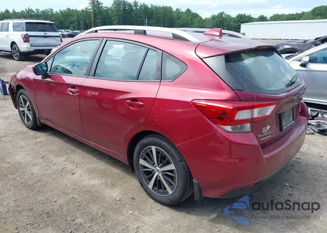 2019 Subaru Impreza 2.0I Premium z USA, uszkodzony, nr VIN 4S3GTAD69K3708663